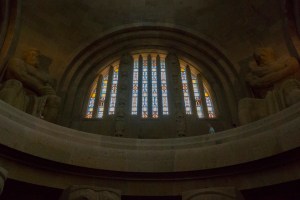 Blick in die Ruhmeshalle des Völkerschlachtdenkmals