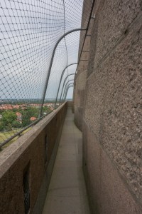 Der Rundgang um die Kuppel des Völkerschlachtdenkmals