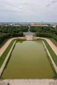 Der See vor dem Völkerschlachtdenkmal