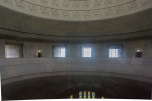 Galerie unter der Kuppel des Völkerschlachtdenkmals