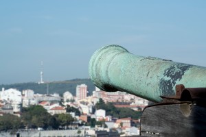 Blick über die Stadt vom Castelo de S. Jorge