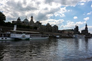 Ankunft in Dresden