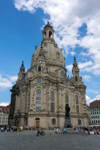 Die wieder aufgebaute Dresdner Frauenkirche