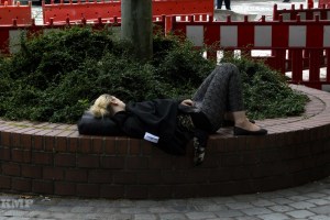 Mittagsschläfchen auf dem Jakobsplatz