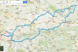 Ganze Route