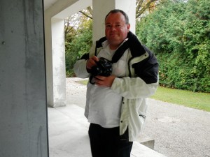 Vor den Desinfektionskammern