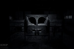 Der Ofen des älteren Krematoriums