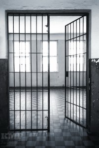 Eingang zu Arrestblock