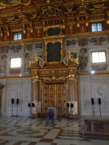Im Goldenen Saal im Rathaus