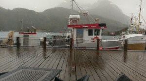 Übles Wetter draussen