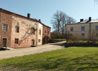 Wohnhäuser im Innern der Festung