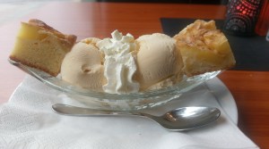 Dessert bei Pizzeria Fellini Svolvær AS