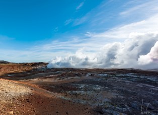 Die heissen Quellen von Gunnuhver