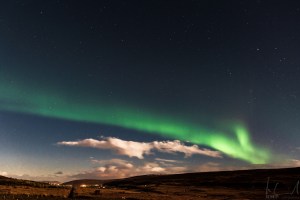 Nordlichter über Laugar