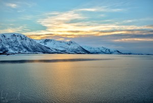 Sonnenaufgang über den Vesterålen