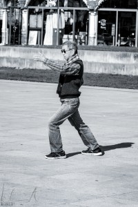 Tai Chi auf dem Place Rapp