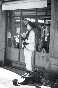 Strassenkünstler in der Altstadt