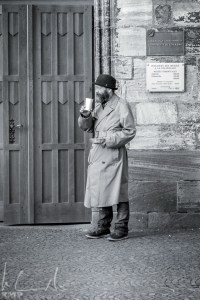 Bettler beim Martinsmünster