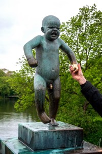 Figur des Bildhauers Gustav Vigeland
