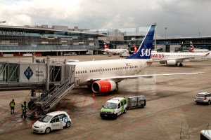 SK 842 @flysas (Zürich - Oslo) am Flughafen Zürich