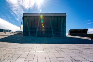 Auf dem Dach der Oper