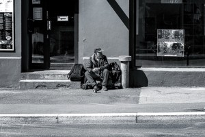 Bettler in der Akersgata