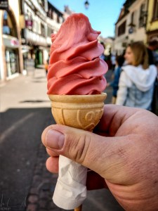 Erfrischung in der Rue des Clefs