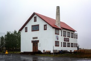 Das Cafe Dunhagi in Tálknafjörður