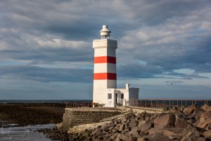 Der alte Leuchtturm von Garður