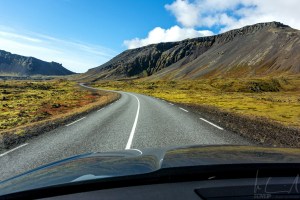 on the road to Snæfellsnes