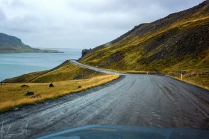 on the road nach Flókalundur