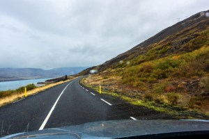 on the road nach Flókalundur