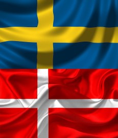 Flaggen_Schweden_Dänemark
